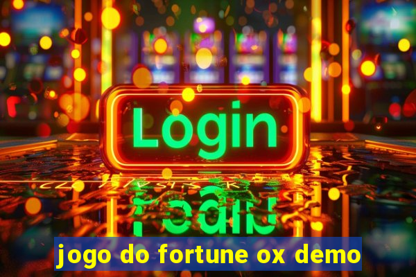 jogo do fortune ox demo